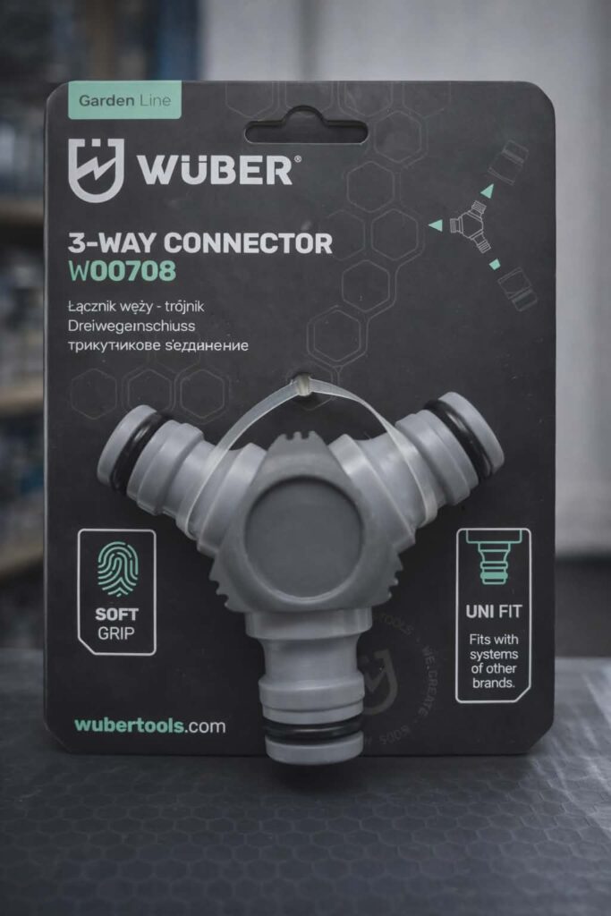 WUBER 3-jų krypčių žarnos jungtis (W00708)