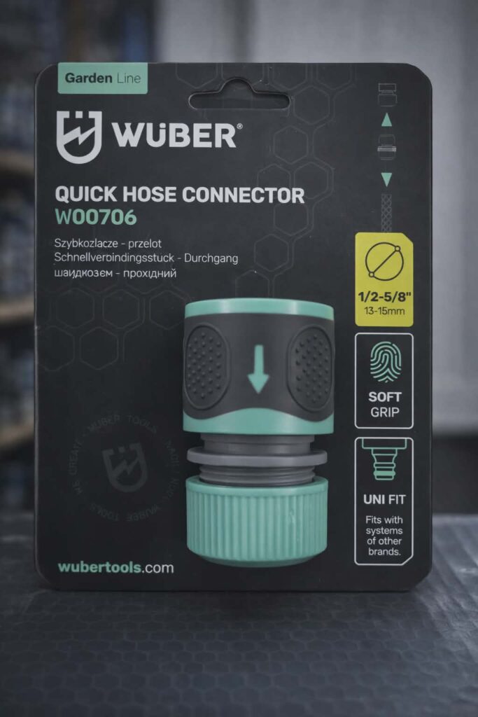 Greito jungimo žarnos jungtis WUBER W00706