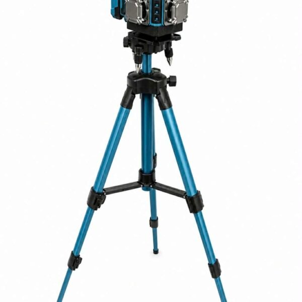 4D 360° Žalias lazerinis nivelyras su trikoju ir priedais