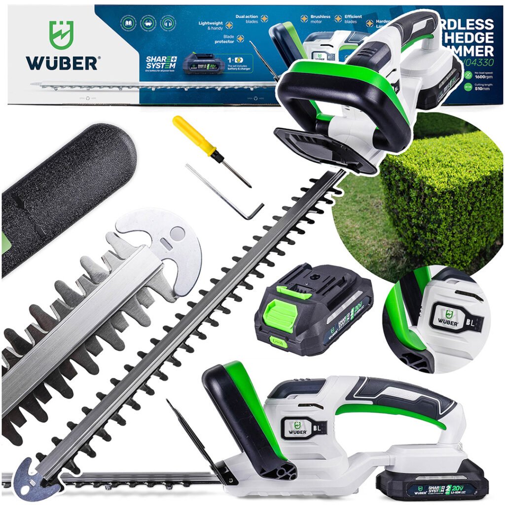 Akumuliatorinės gyvatvorių žirklės 51 cm W04330