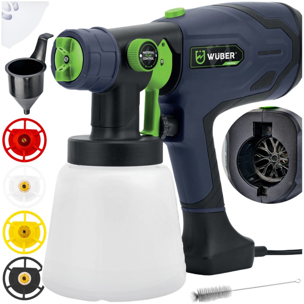 WUBER elektrinis dažų purkštuvas 400W, W02002