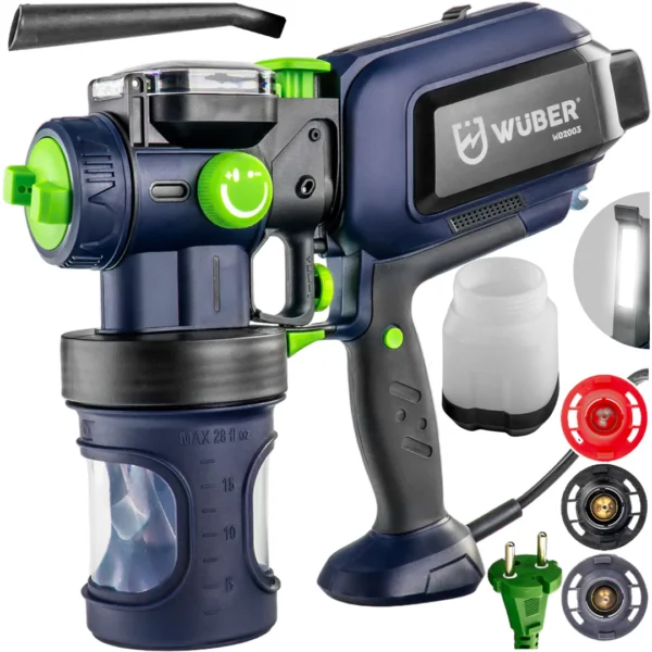 550 W elektrinis dažų purkštuvas WUBER