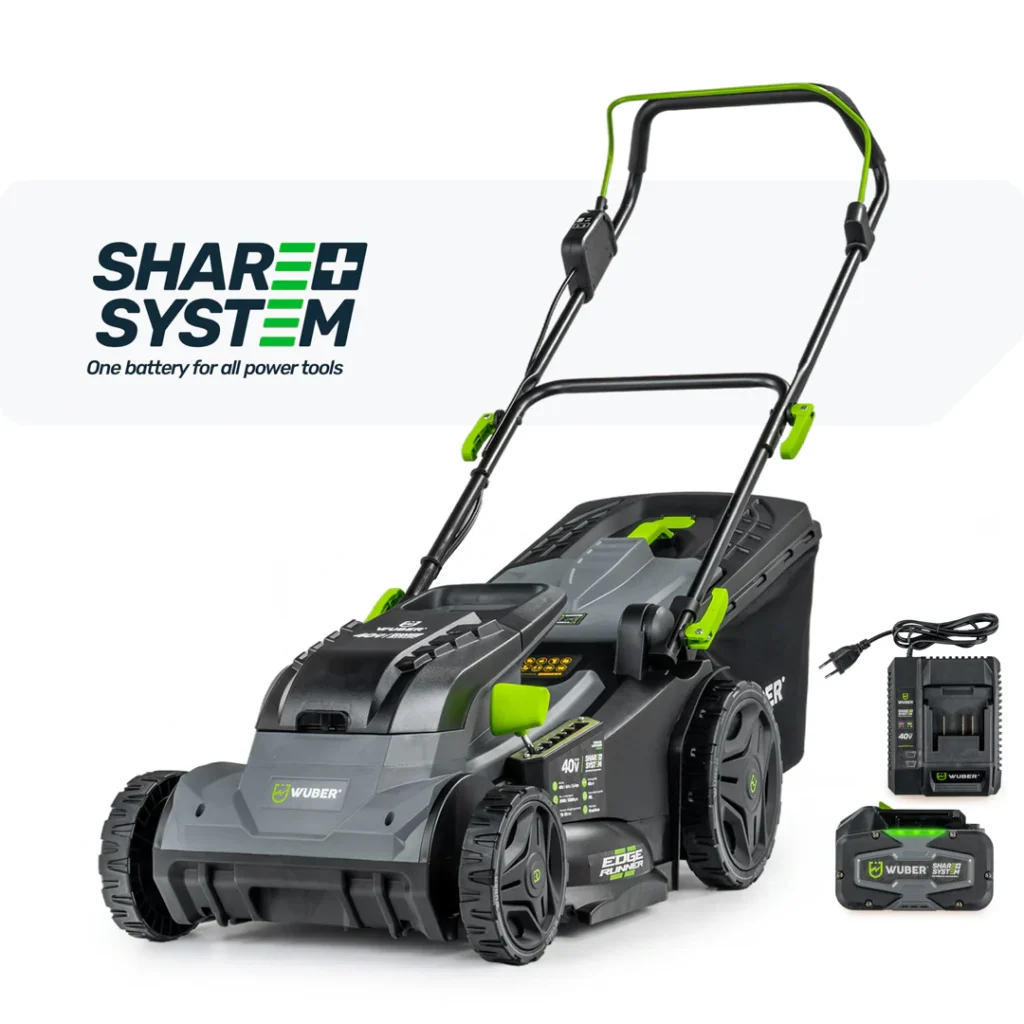 Akumuliatorinė vejapjovė „Share+“ sistema 40 V 43 cm WUBER