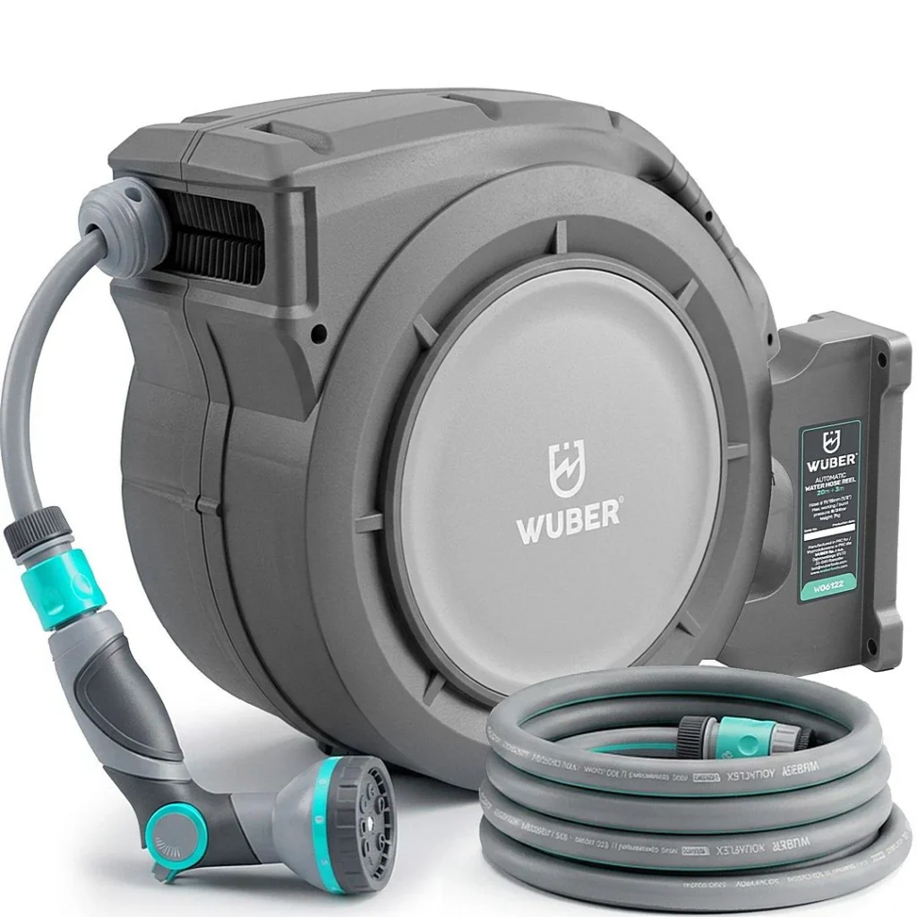 Automatinė ištraukiama sodo žarnos ritė 20 m + 3 m W06122