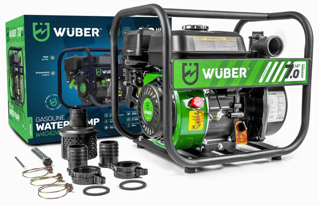 Benzininis vandens siurblys 7 AG 2" Wuber