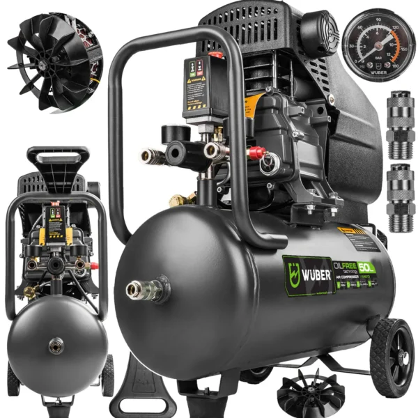 Alyvos kompresorius 50 l 1500 W Wuber