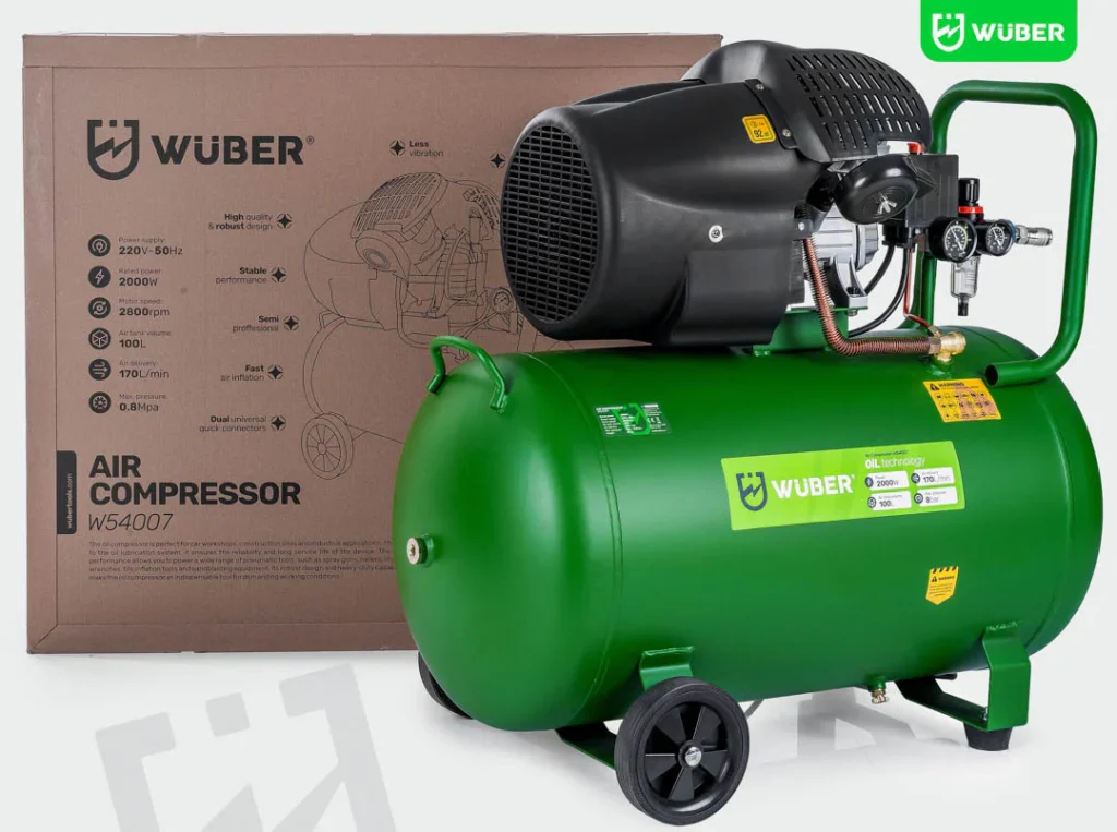 Alyvos kompresorius 100 l 2000 W