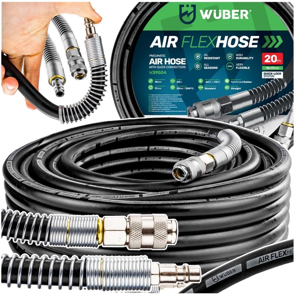 Pneumatinė žarna 10x17 mm 20 m 300 PSI  W39504