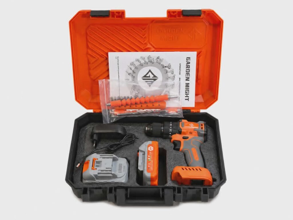 Akumuliatorinis suktuvas-gręžtuvas 20V (10mm) – Brushless