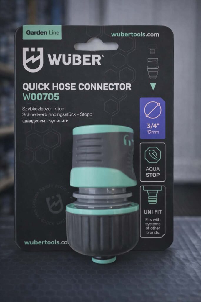 Greito jungimo žarnos jungtis WUBER W00705