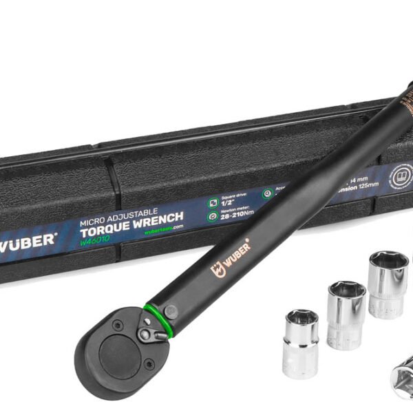 Sukimo momento raktas 1/2" 28-210 Nm Wuber W46010