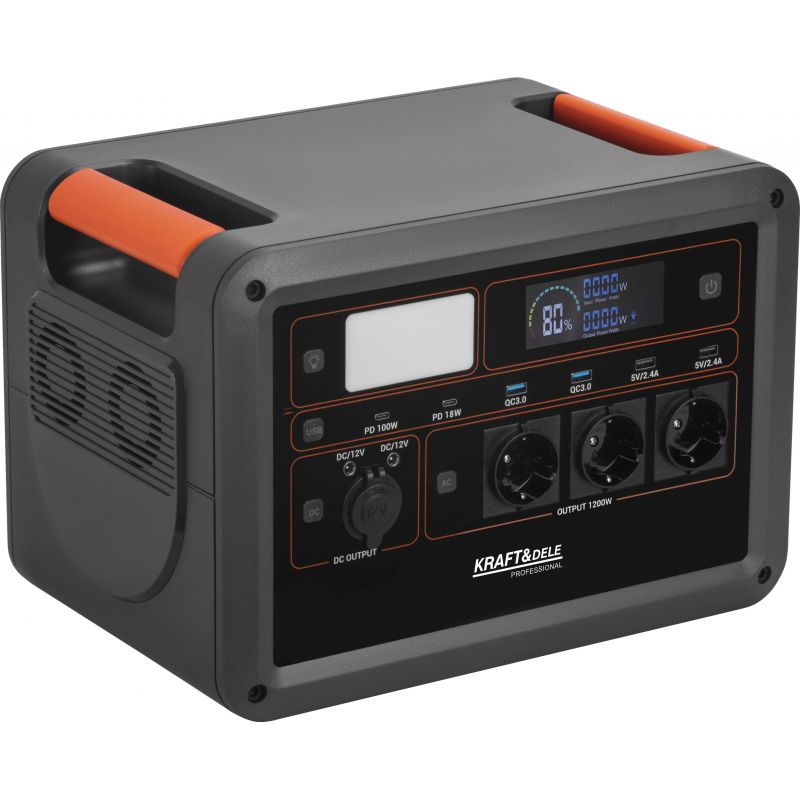 Nešiojama elektrinė 1152 Wh / 25,6 V KD5532