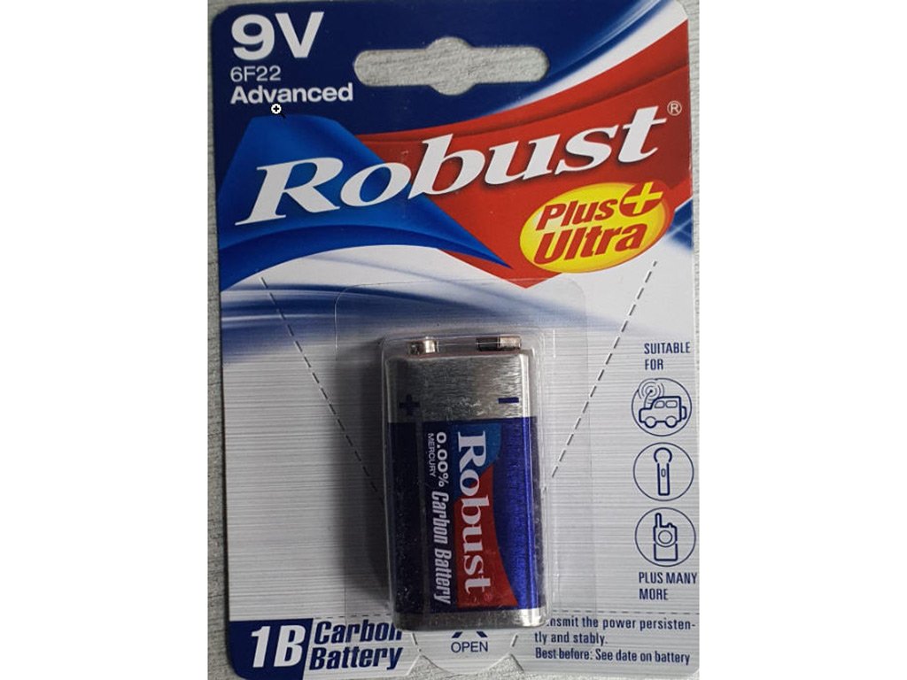 Baterija 9V (krona)
